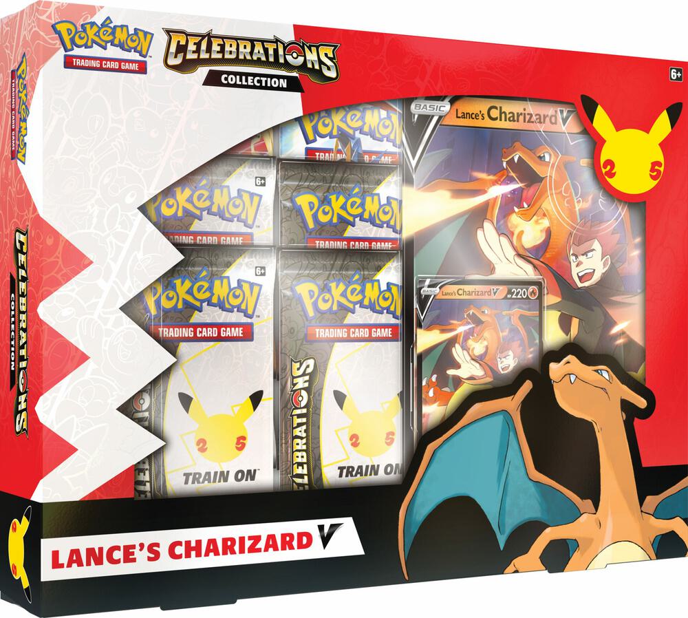 Pokémon TCG: Lance's Charizard Celebrations Collection Box