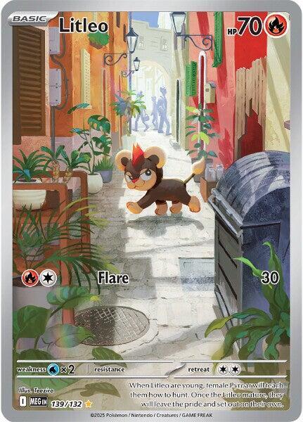 Litleo - 139/132 - Illustration Rare - Mega Evolution