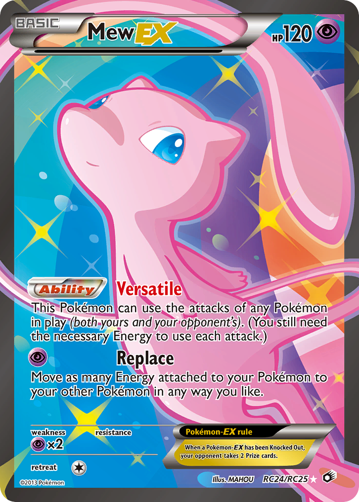 Mew-EX - Legendary Treasures #RC24