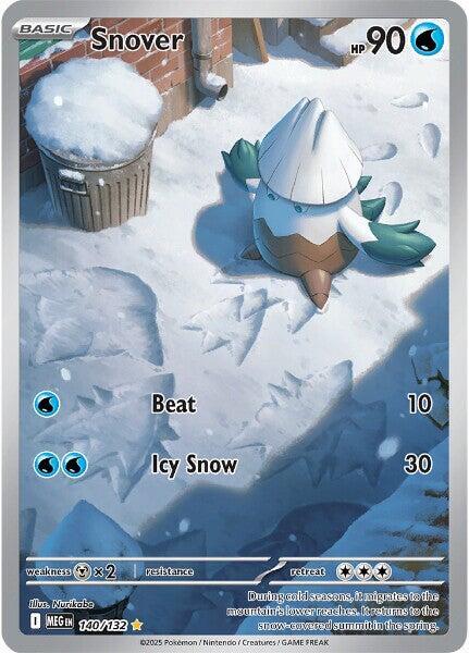 Snover - 140/132 - Illustration Rare - Mega Evolution