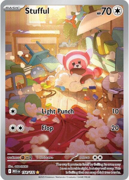 Stufful - 154/132 - Illustration Rare - Mega Evolution