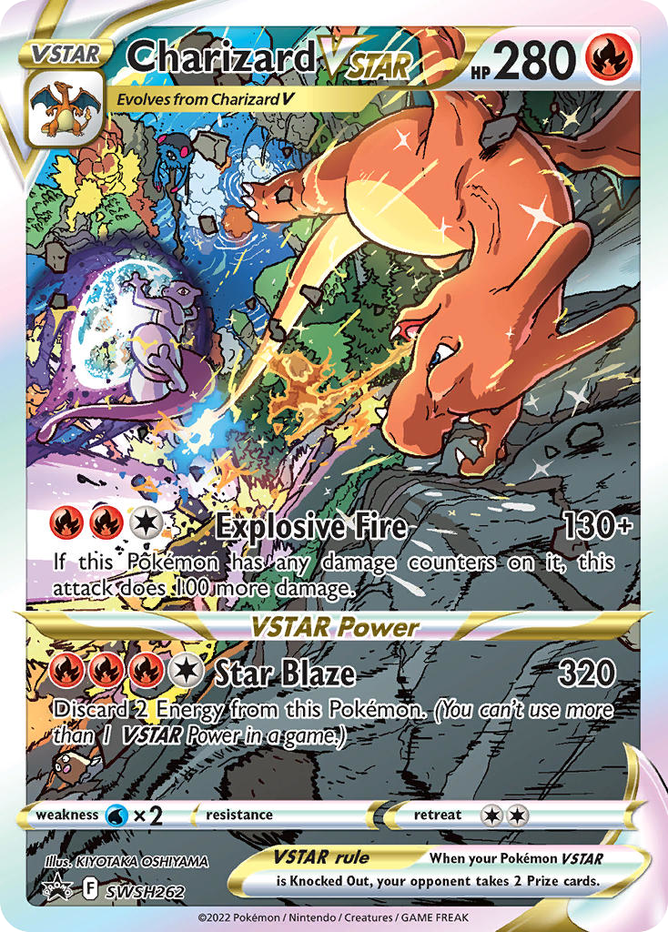Charizard VSTAR - SWSH Black Star Promos #SWSH262