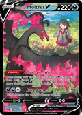Galarian Moltres V - Astral Radiance Trainer Gallery #TG20