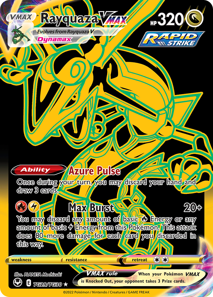 Rayquaza VMAX - Silver Tempest Trainer Gallery #TG29