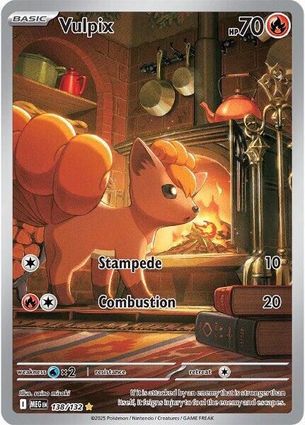 Vulpix - 138/132 - Illustration Rare - Mega Evolution