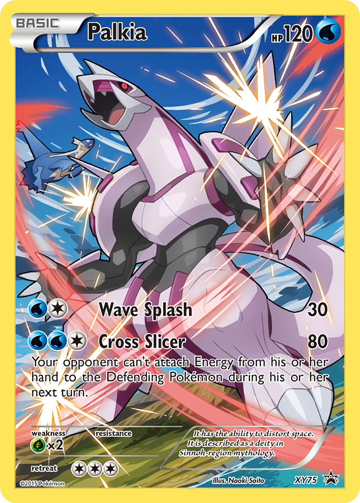 Palkia - XY Black Star Promos #XY75