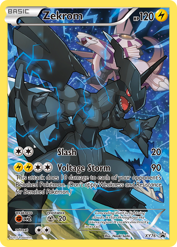 Zekrom - XY Black Star Promos #XY76
