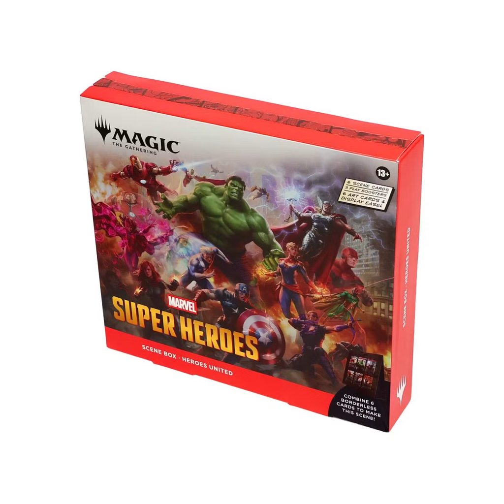 Magic The Gathering: MSH Marvel Super Heroes Heroes United Scene Box