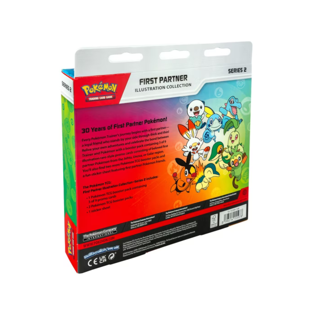 Pokémon TCG: First Partners Series 2 Illustration Collection Box
