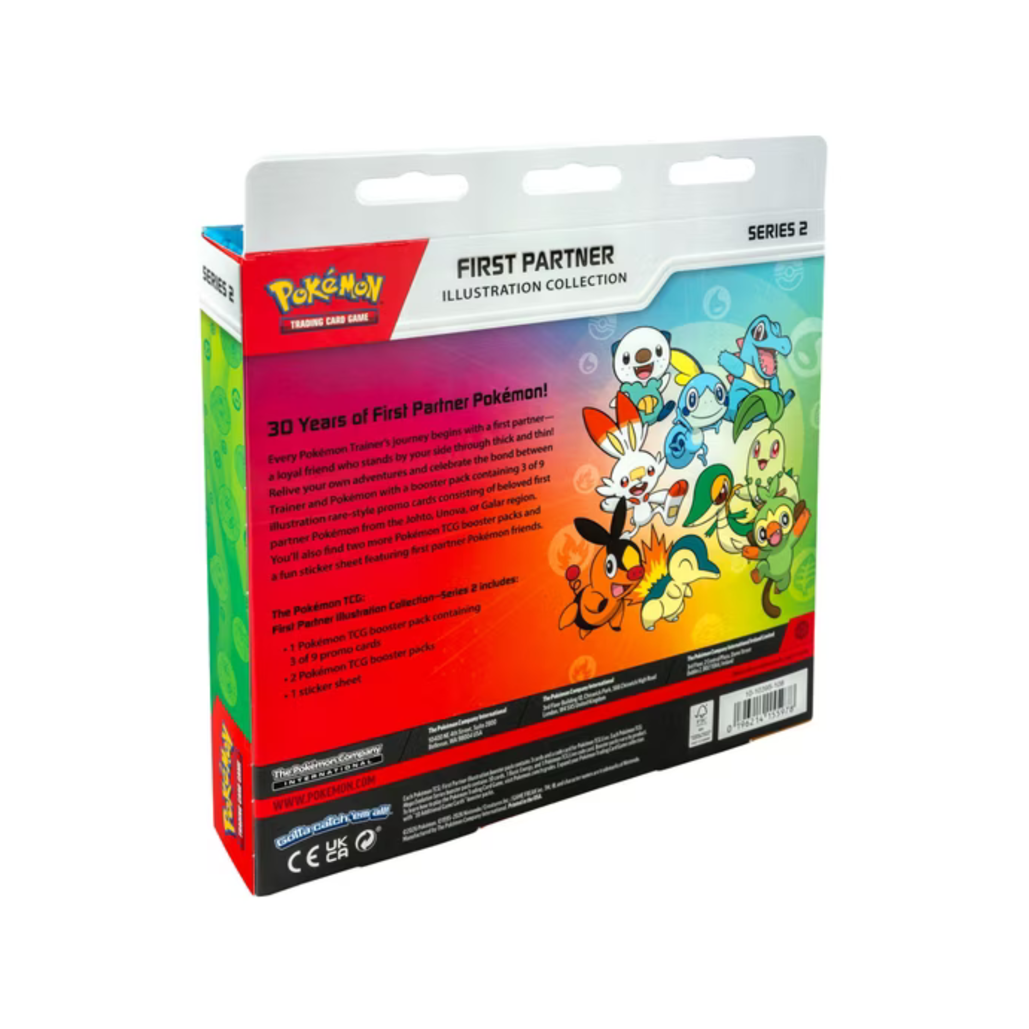 Pokémon TCG: First Partners Series 2 Illustration Collection Box