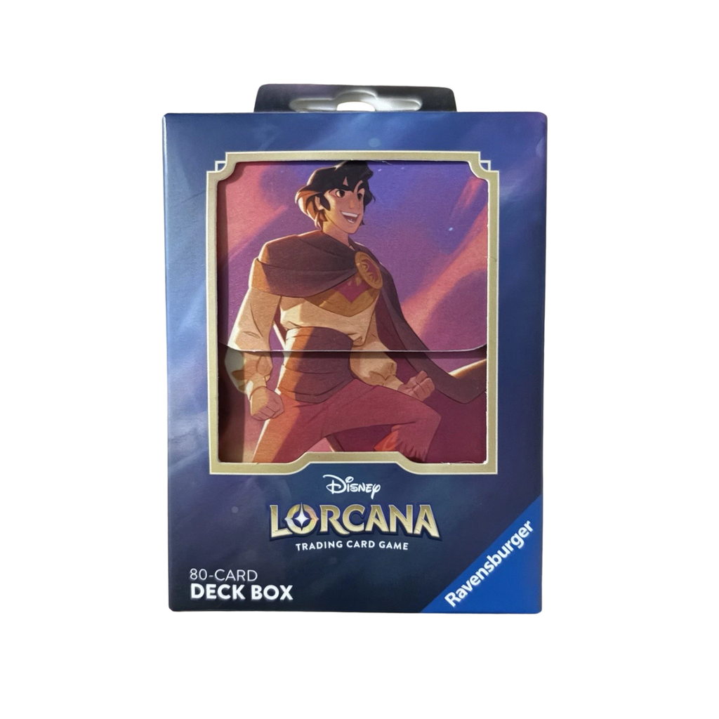 Deck Box: Disney Lorcana- Set 05- Shimmering Skies- Aladdin