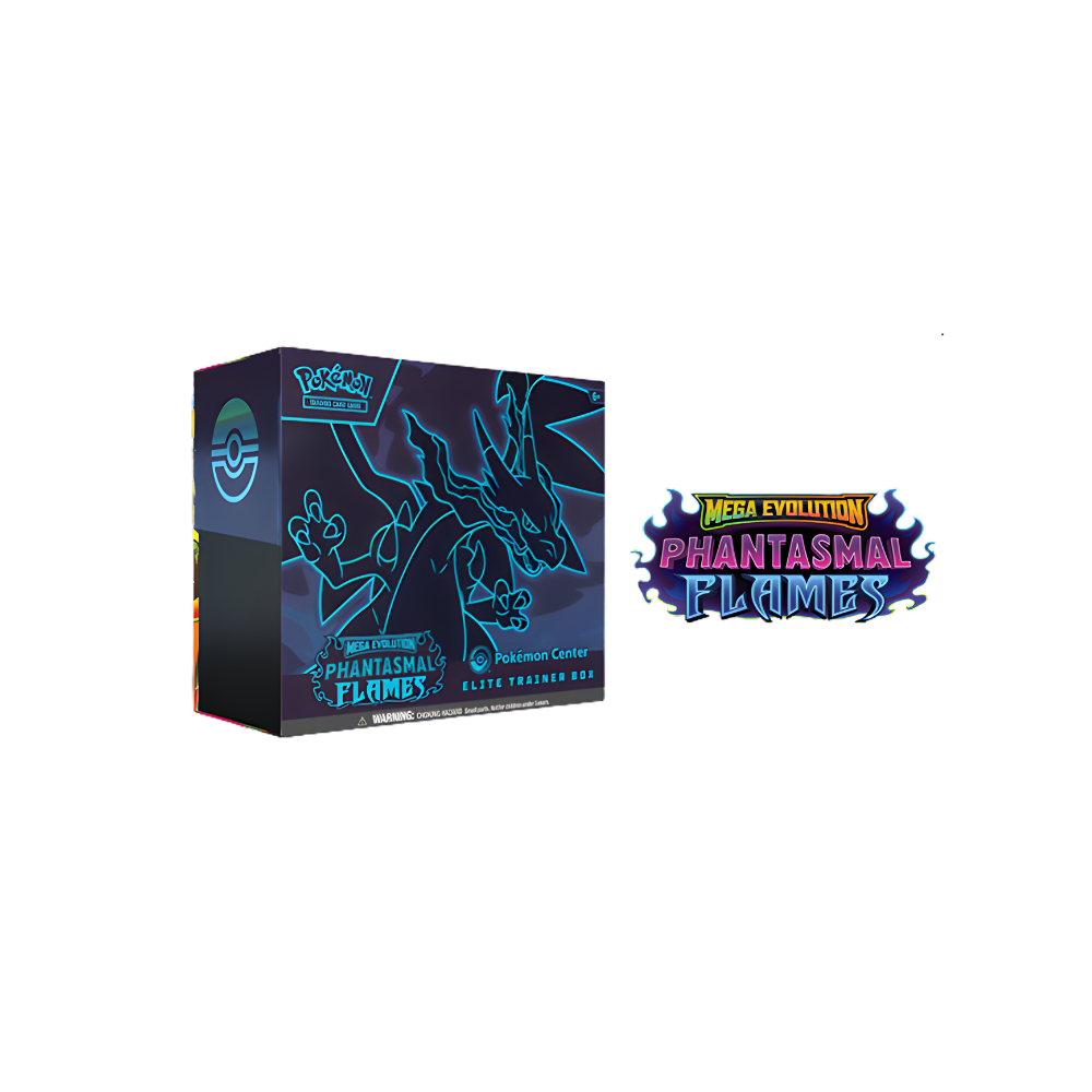 Pokémon TCG: Mega Evolution Phantasmal Flames Pokémon Center Elite Trainer Box