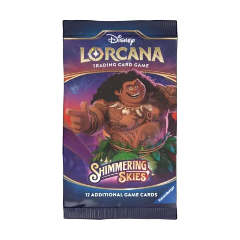 Disney Lorcana: Set 05- Shimmering Skies- Sleeved Booster Pack