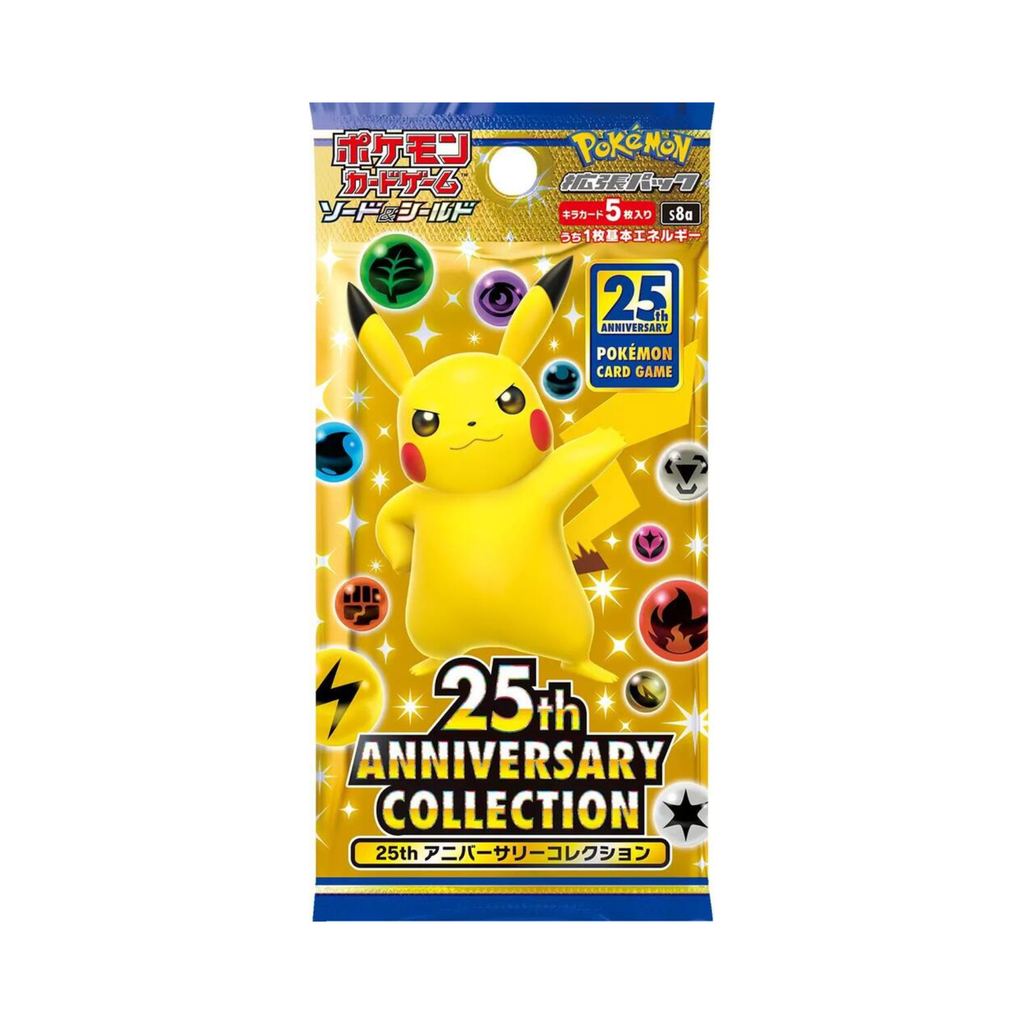 Japanese Pokémon TCG: 25th Anniversary Collection Booster Pack