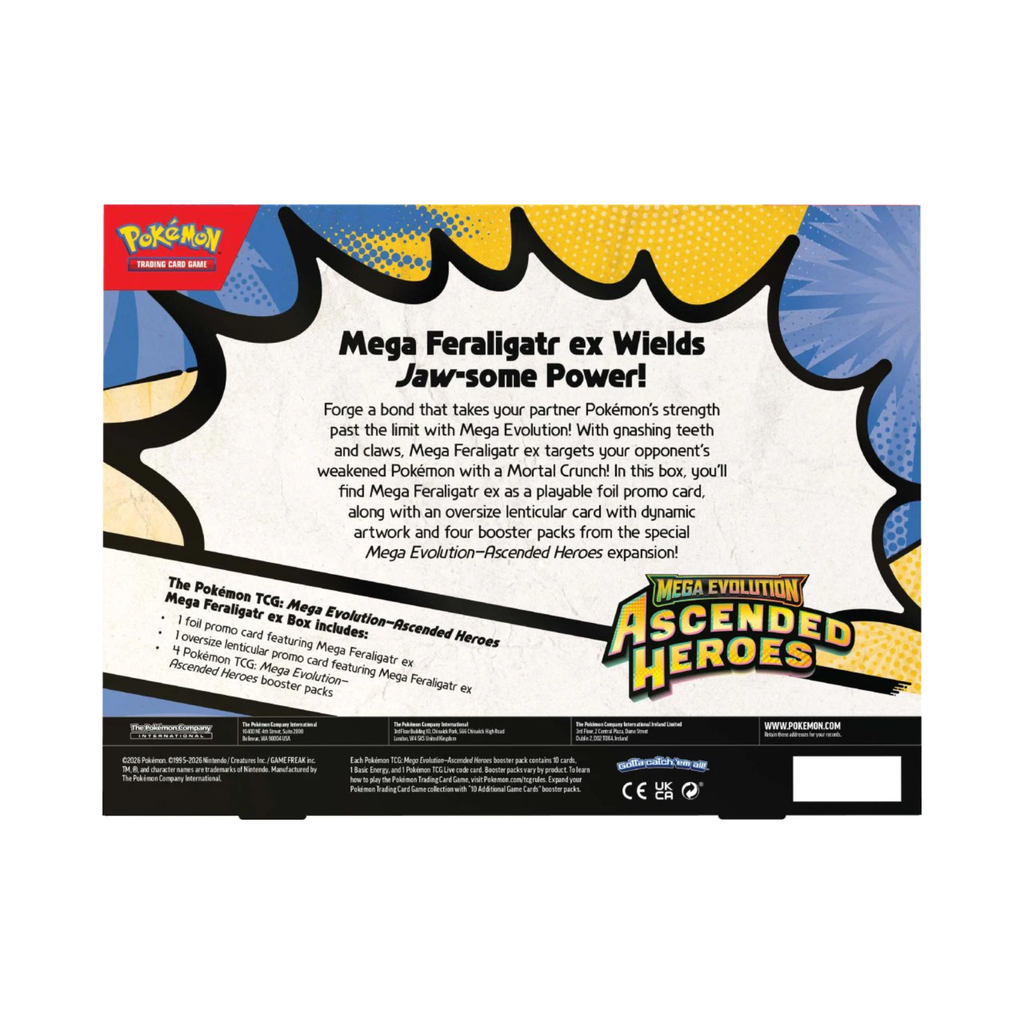 Pokémon TCG: Mega Evolution Ascended Heroes ex (Feraligatr)