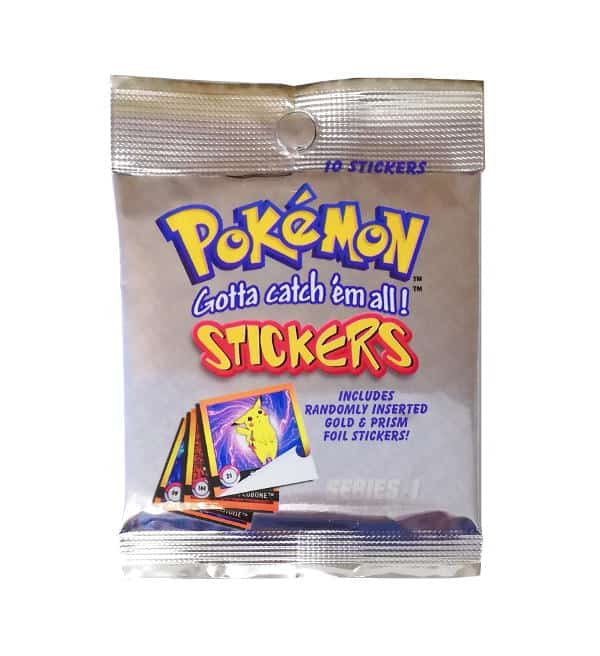 Pokémon: Artbox Stickers Series 1 (1999)