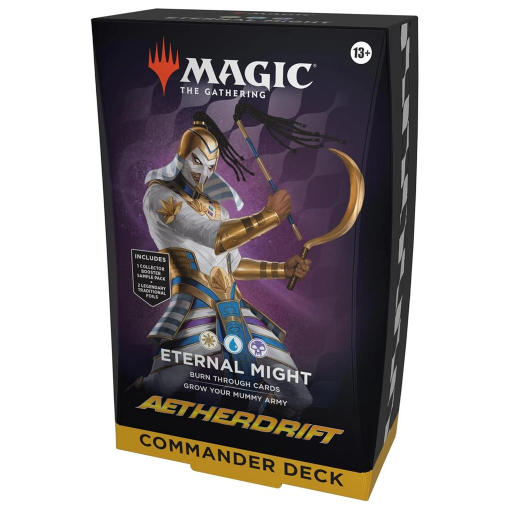 MAGIC THE GATHERING: DFT AETHERDRIFT COMMANDER ETERNAL MIGHT DECK