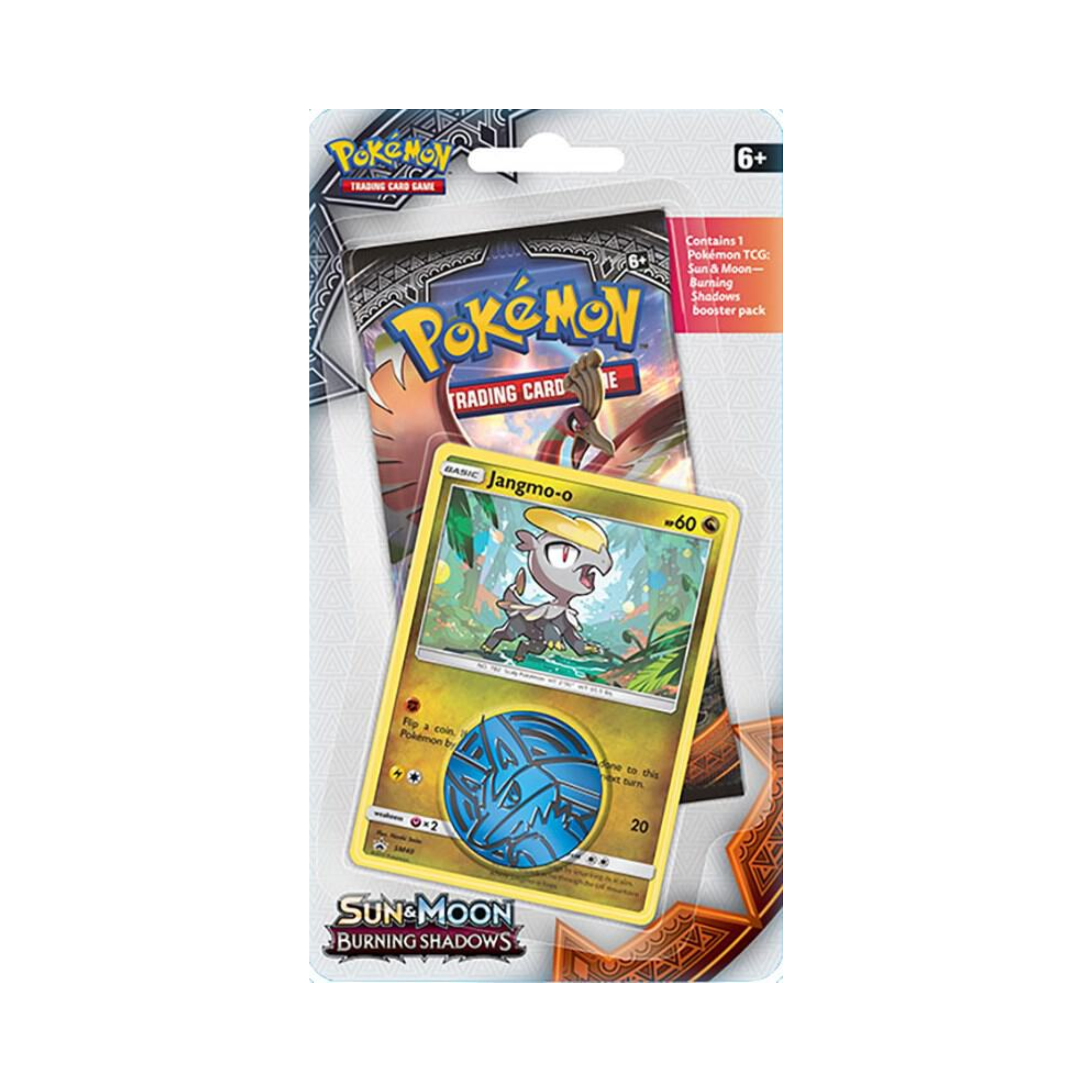 Pokémon TCG: Sun & Moon Burning Shadows Checklane Blister (Komala)
