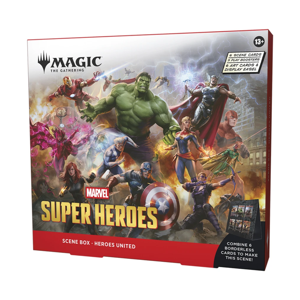 Magic The Gathering: MSH Marvel Super Heroes Heroes United Scene Box