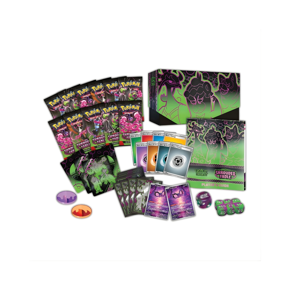 Pokémon TCG: Scarlet & Violet Shrouded Fable POKEMON CENTER Elite Trainer Box