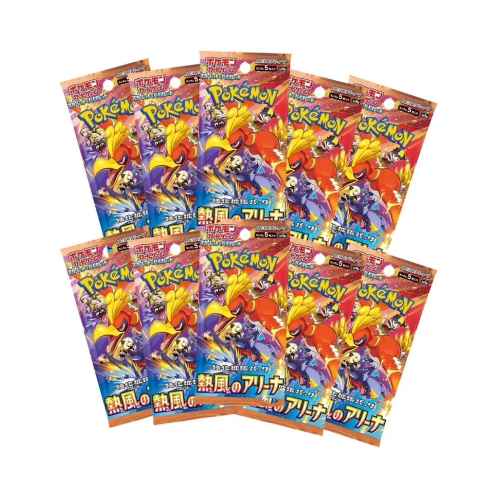 Japanese Pokémon TCG: Heat Wave Arena Booster Pack