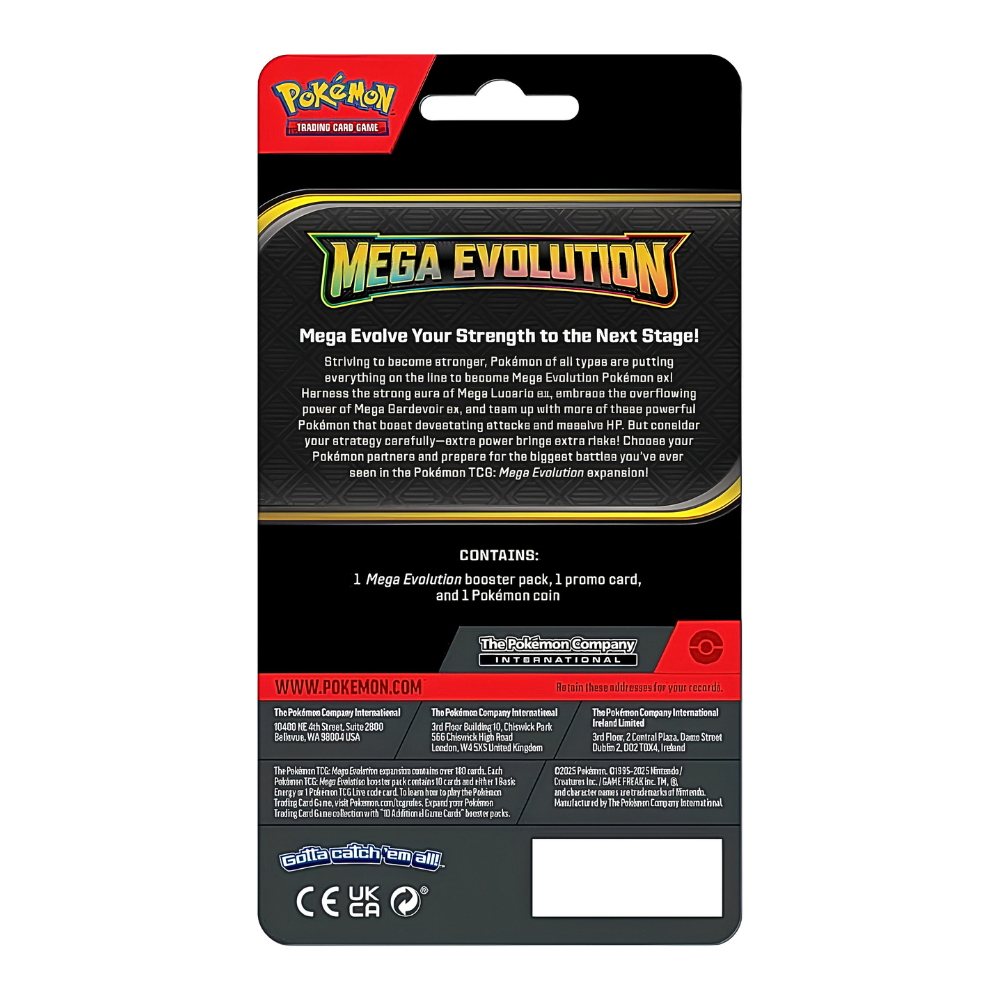 Pokémon TCG: Mega Evolution Single Pack Checklane