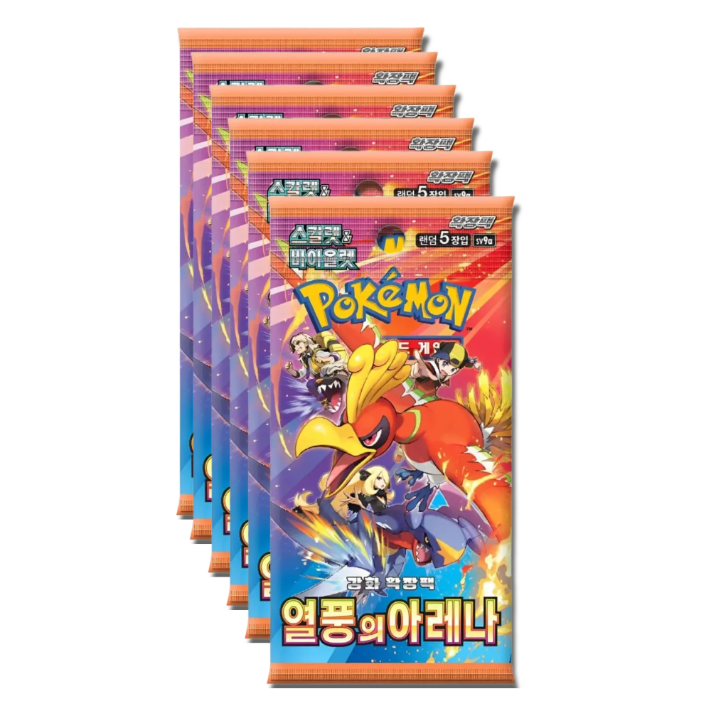 Korean Pokémon TCG: Scarlet & Violet Heat Wave Arena Booster Pack