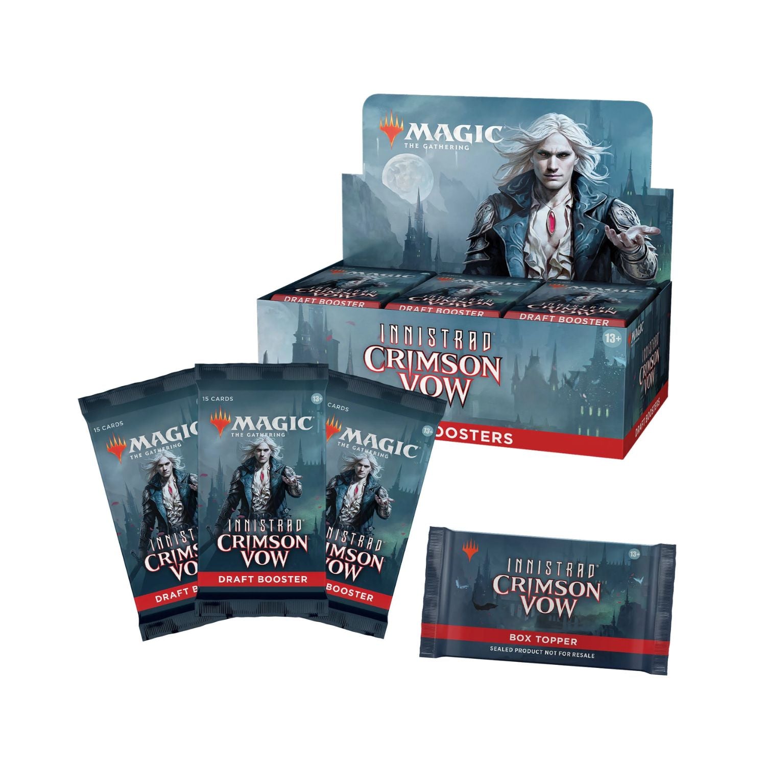 Magic: The Gathering: Innistrad Crimson Vow Draft Booster Pack
