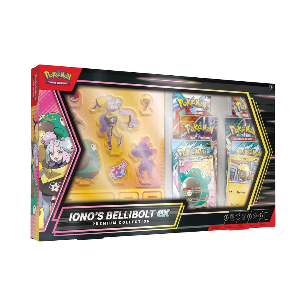 Pokémon TCG: Iono Bellibolt Premium Collection Box