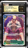 Donquixote Doflamingo One Piece 2024  Japanese Premium Booster: Best OP04-031 Super Rare CGC PRISTINE 10