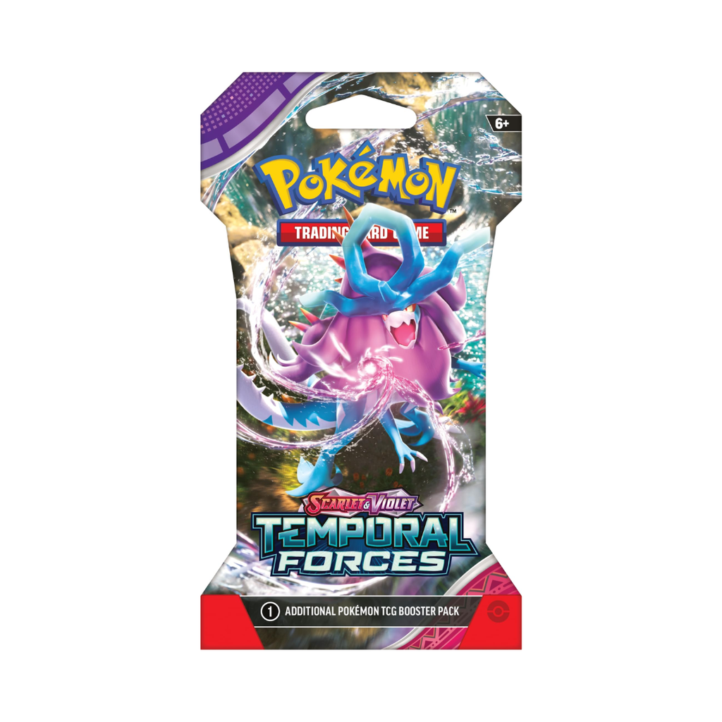 Pokémon TCG: Scarlet & Violet Temporal Forces Sleeved Booster Pack