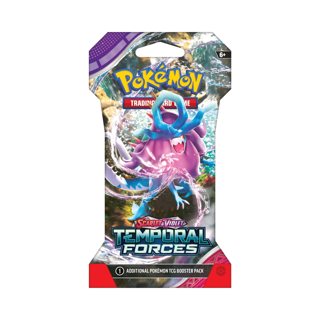 Pokémon TCG: Scarlet & Violet Temporal Forces Sleeved Booster Pack