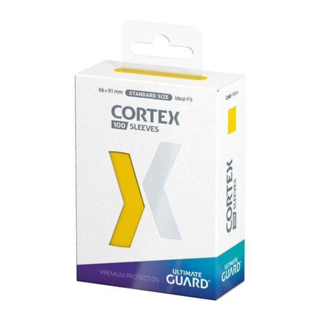 Card Sleeves: Cortex Standard Size- Matte Yellow