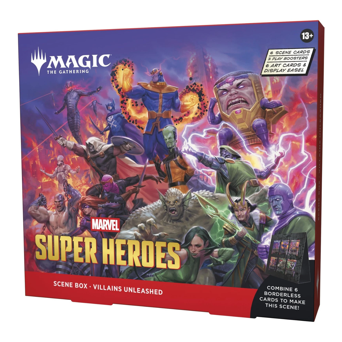 Magic The Gathering: MSH Marvel Super Heroes Villains Unleashed Scene Box