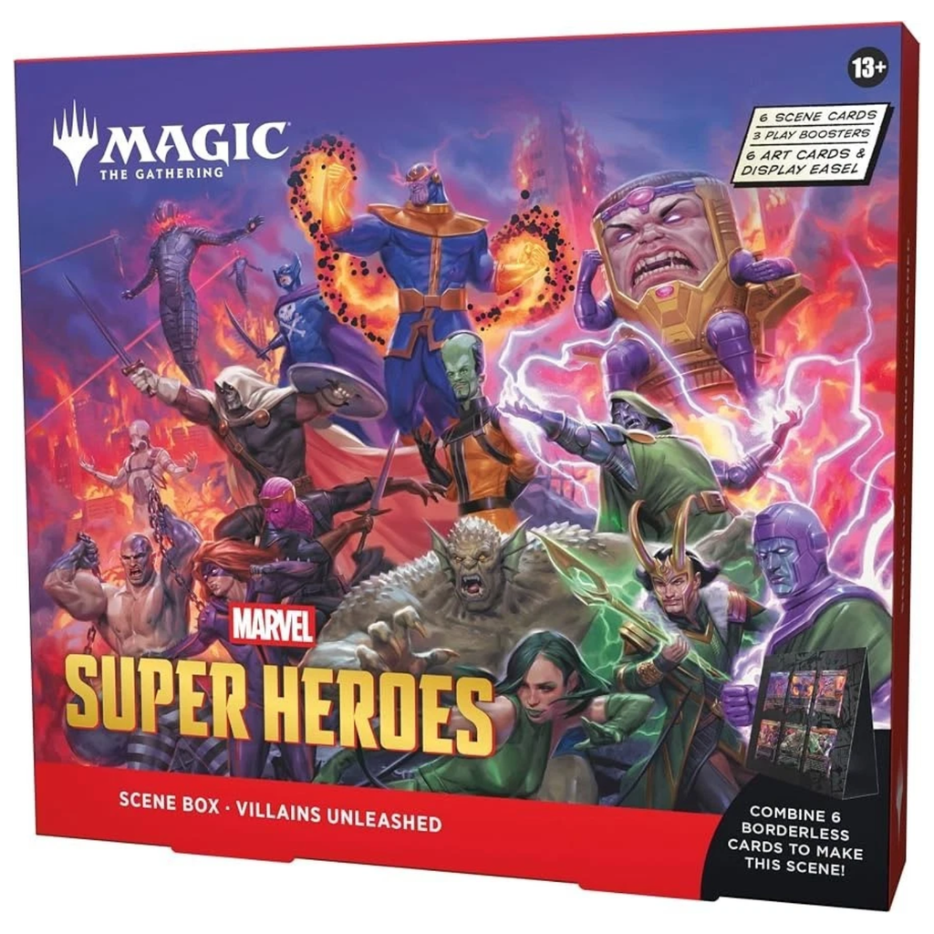 Magic The Gathering: MSH Marvel Super Heroes Villains Unleashed Scene Box