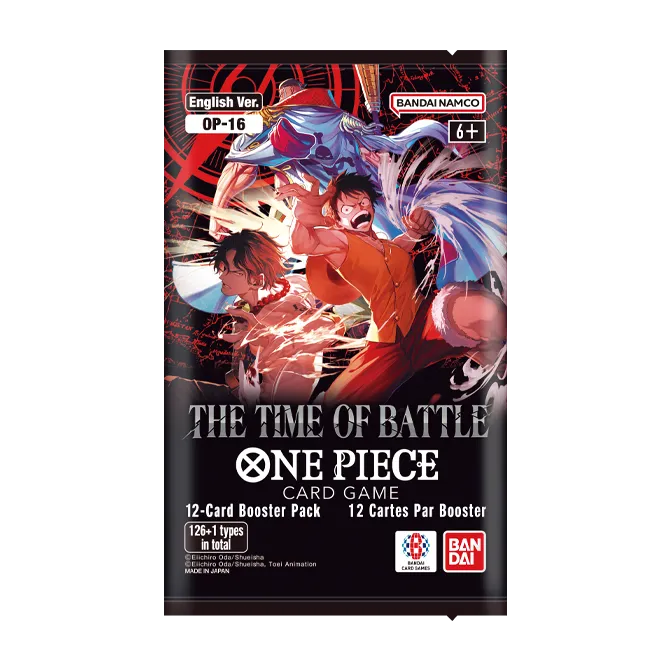 One Piece TCG: OP-16 The Time of Battle Booster Pack