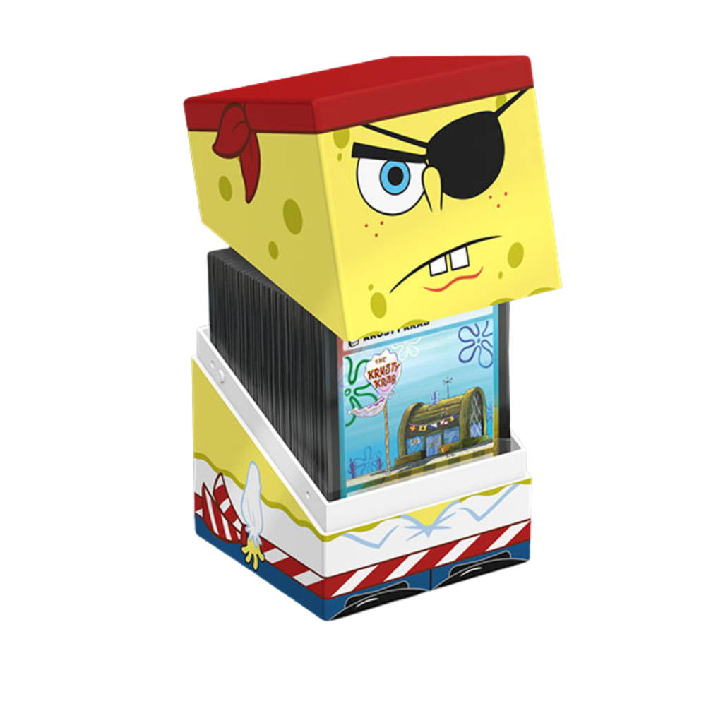 Squaroes: Boulder 100+ SpongeBob Squarepants- Wave III- SB015 Pirate SpongeBob
