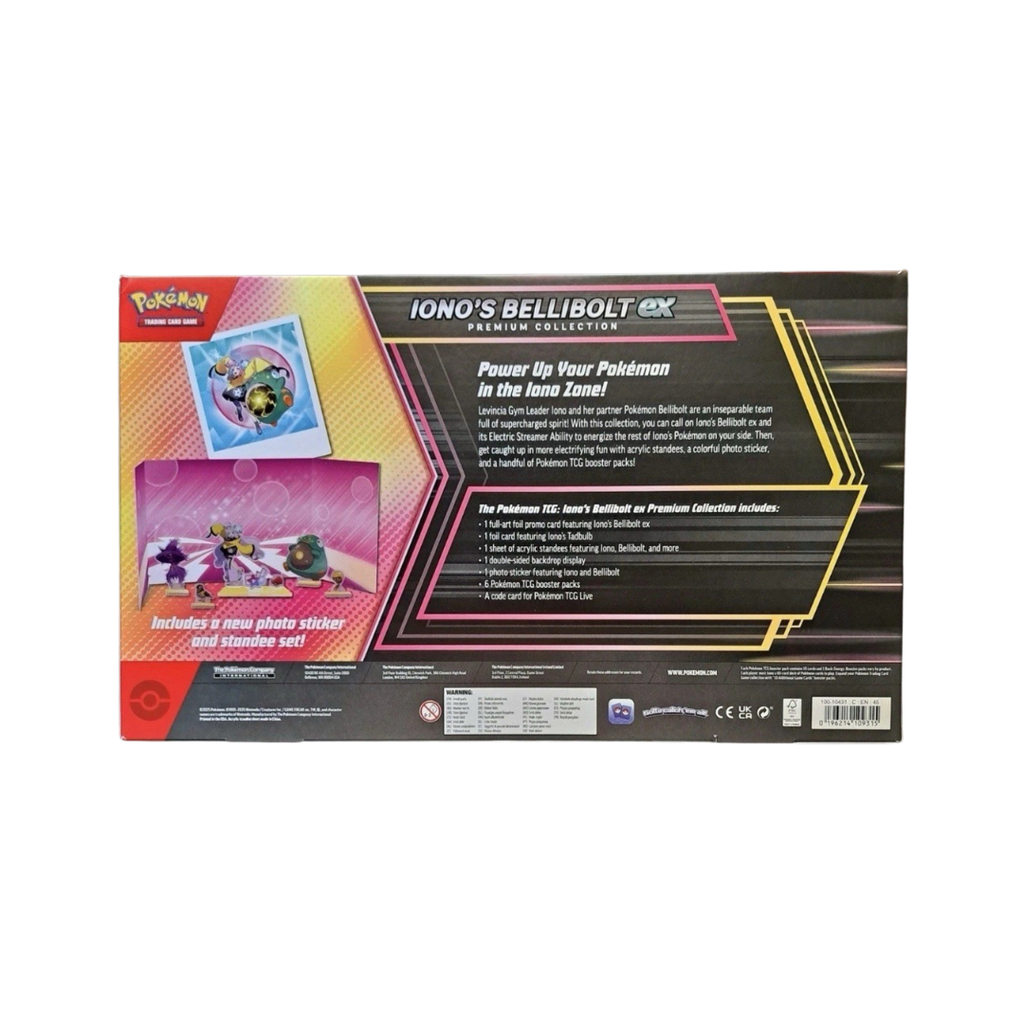 Pokémon TCG: Iono Bellibolt Premium Collection Box