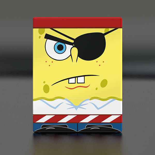 Squaroes: Boulder 100+ SpongeBob Squarepants- Wave III- SB015 Pirate SpongeBob