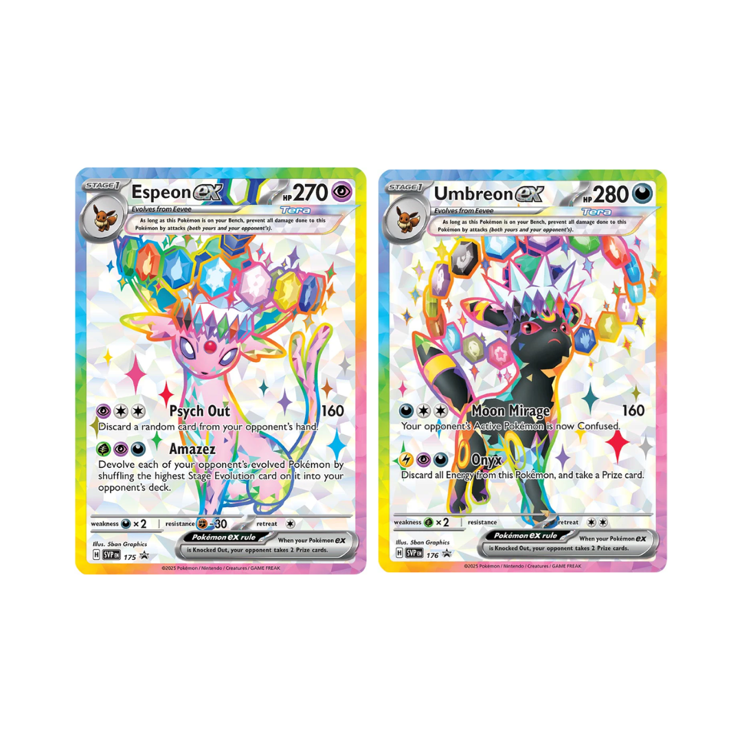 Pokémon TCG: Prismatic Evolutions Premium Figure Collection Box
