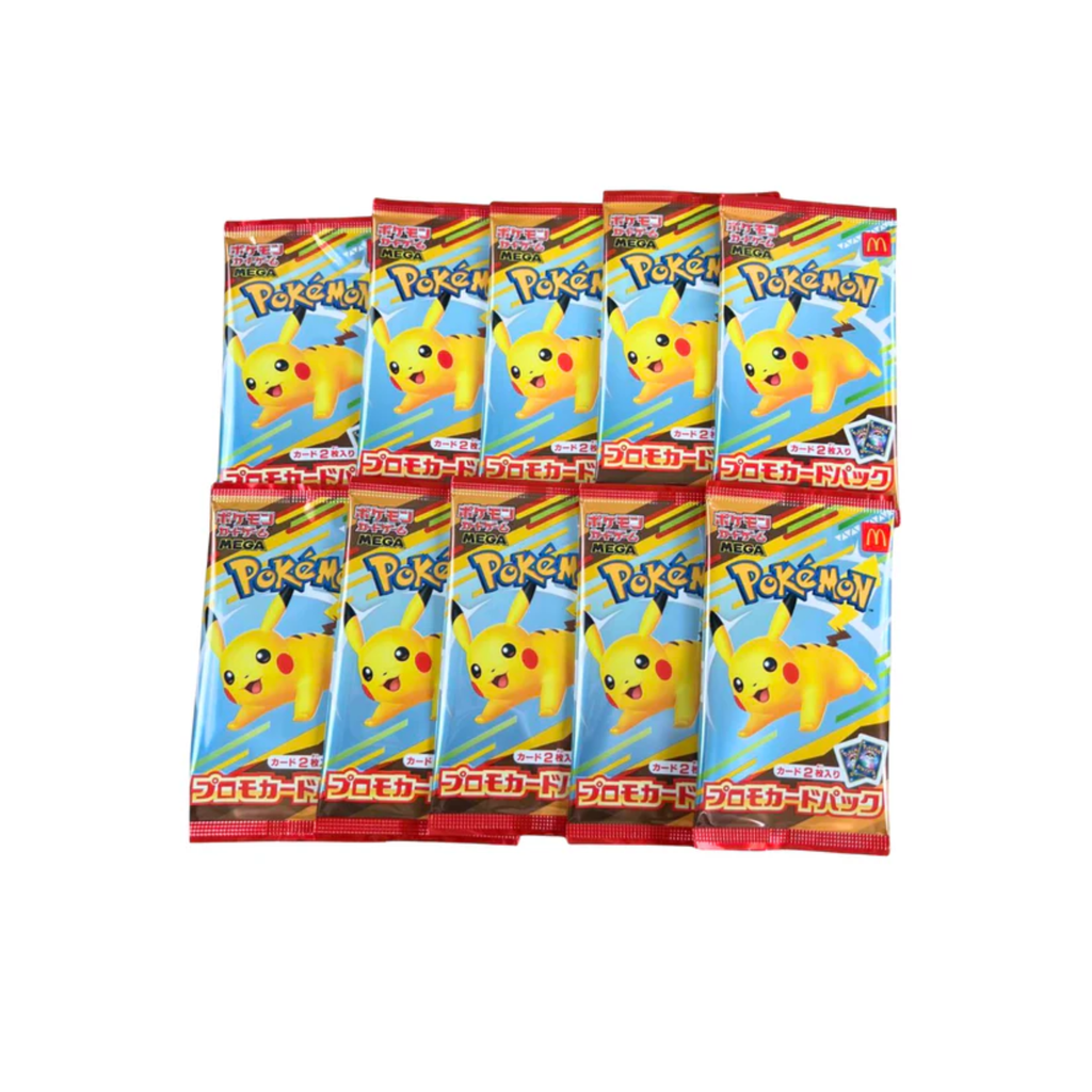 2025 Japanese Pokémon TCG: Pikachu McDonald's Promo Booster Pack