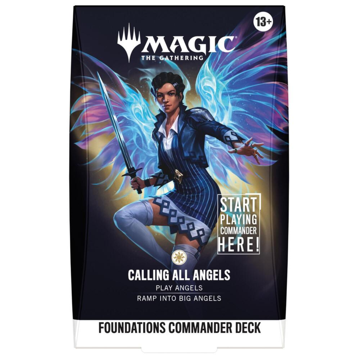 Magic The Gathering: FDN Foundations Calling All Angels Commander Deck