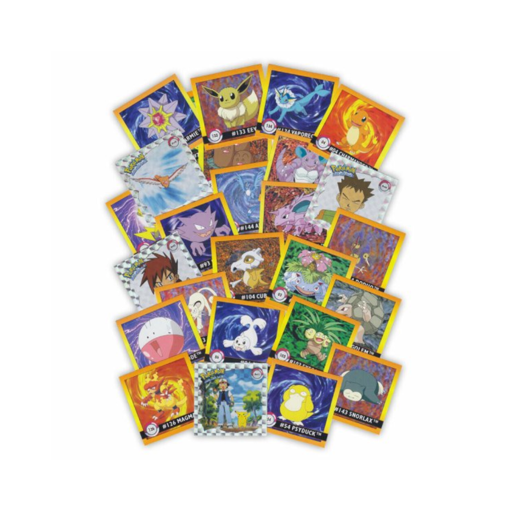 Pokémon: Artbox Stickers Series 1 (1999)