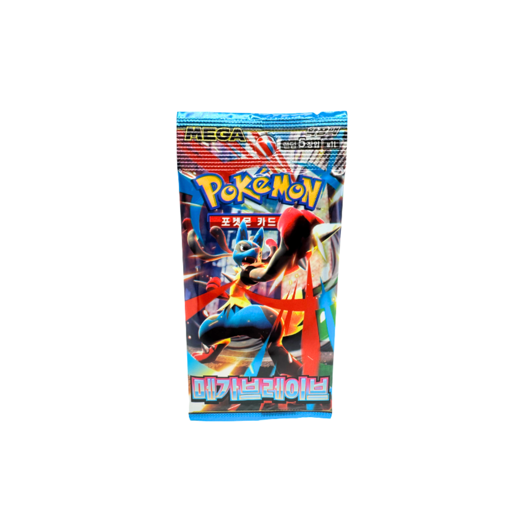 Korean Pokémon TCG: Mega Evolution Mega Brave Booster Pack