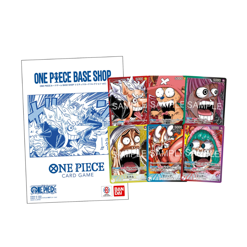 One Piece Base Shop Japanese Vol. 1 Limited Card Collection Card Game