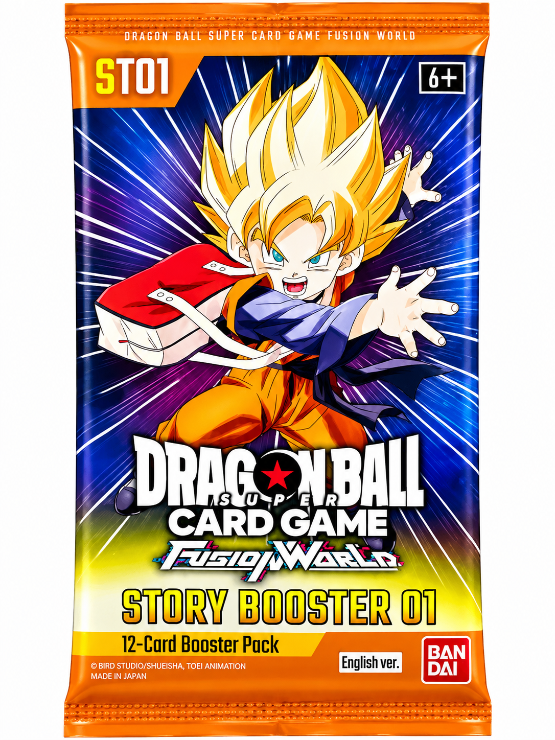 Dragonball Story Booster 01 Sleeved Booster Pack - Story Booster 01 (ST01)