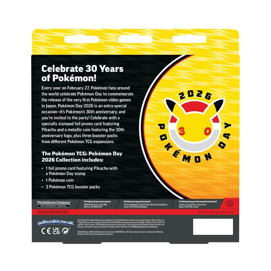 Pokémon TCG: Pokémon Day 2026 Collection Box