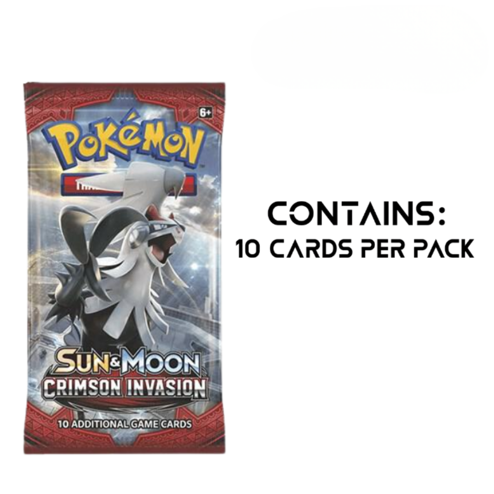 Pokémon TCG: Sun & Moon Crimson Invasion Booster Pack