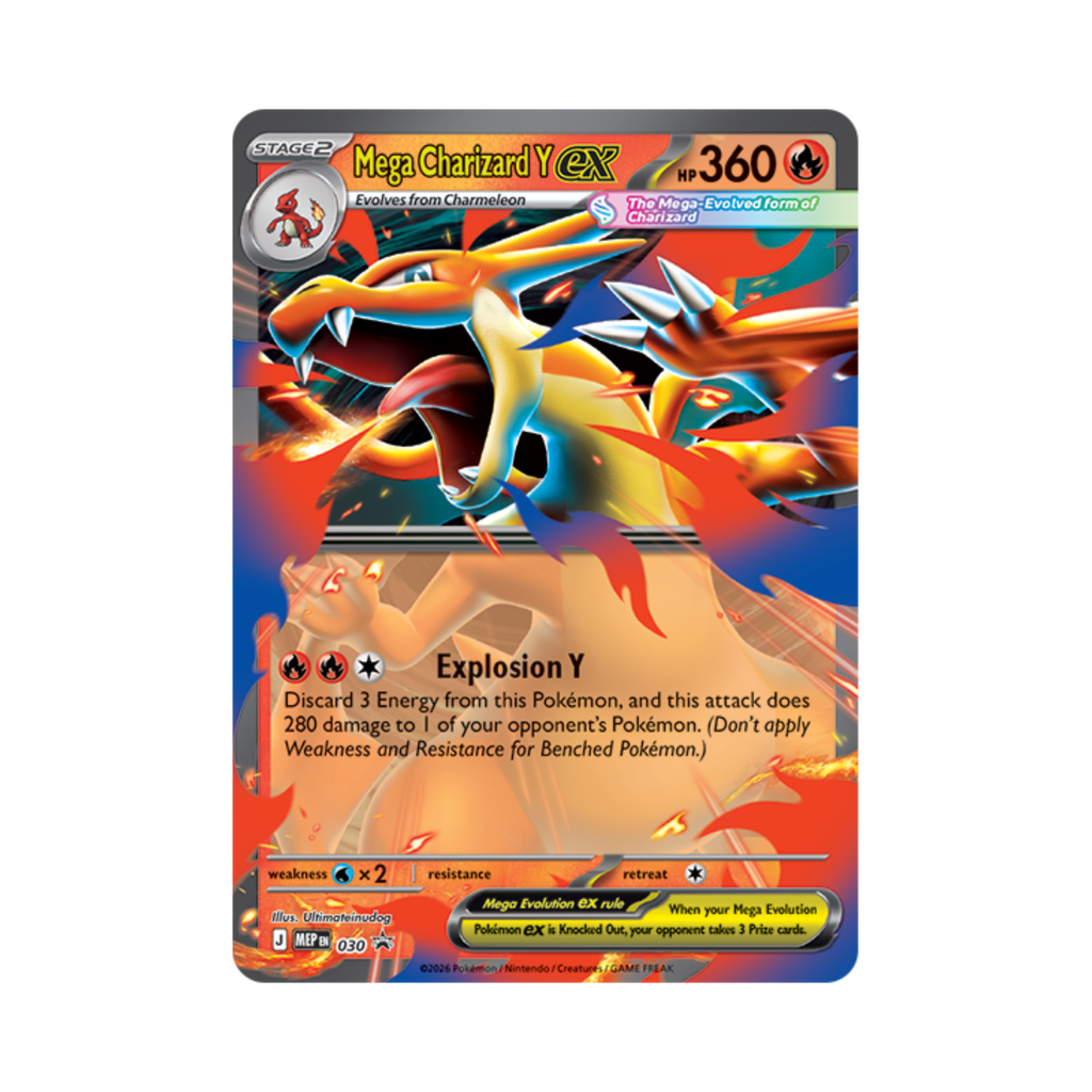 Pokémon TCG: 2026 Q1 Mega Charizard Y Tin