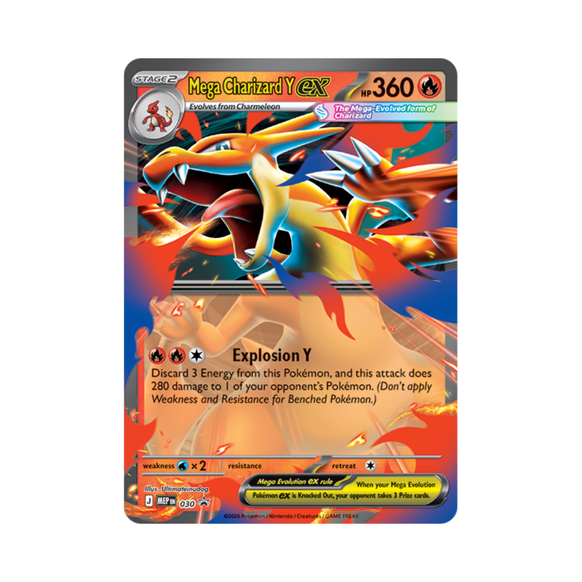 Pokémon TCG: 2026 Q1 Mega Charizard Y Tin